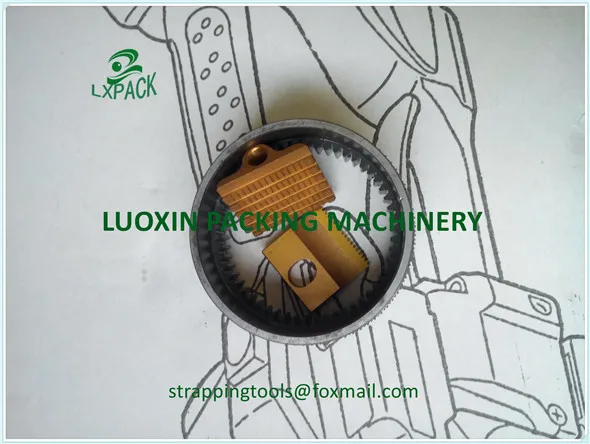 LX-PACK غطاء لحام التوتر غطاء لوحة القاطع الأسنان لوحة ل Signode ، Orgapack ، Cyklop و فروم
