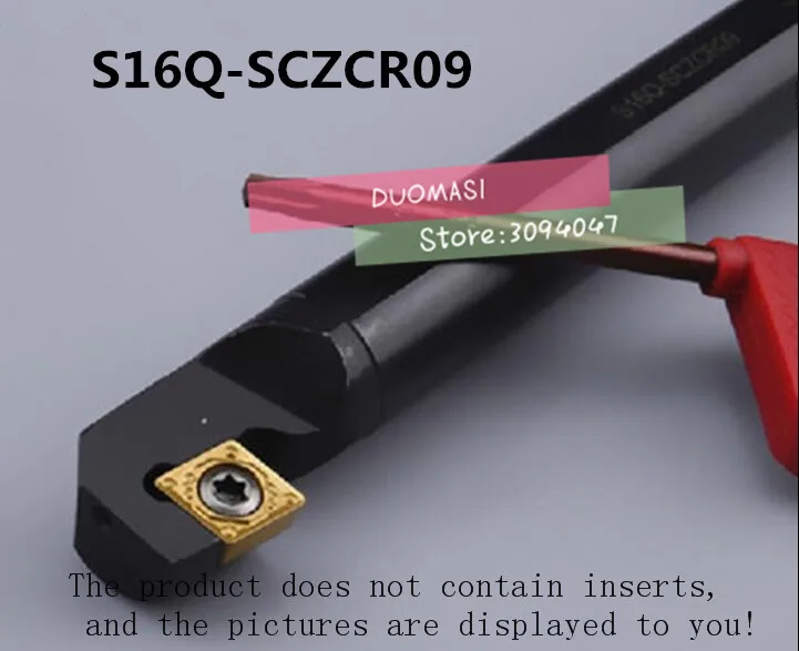 S16Q-SCZCR09 Cắt Rìa Quay Máy Tiện Công Cụ Chuyển Thiết Lập Nội Bộ Công Cụ Chuyển CNC Biến Công Cụ, Nhàm Chán Bar, Loại SCZCR