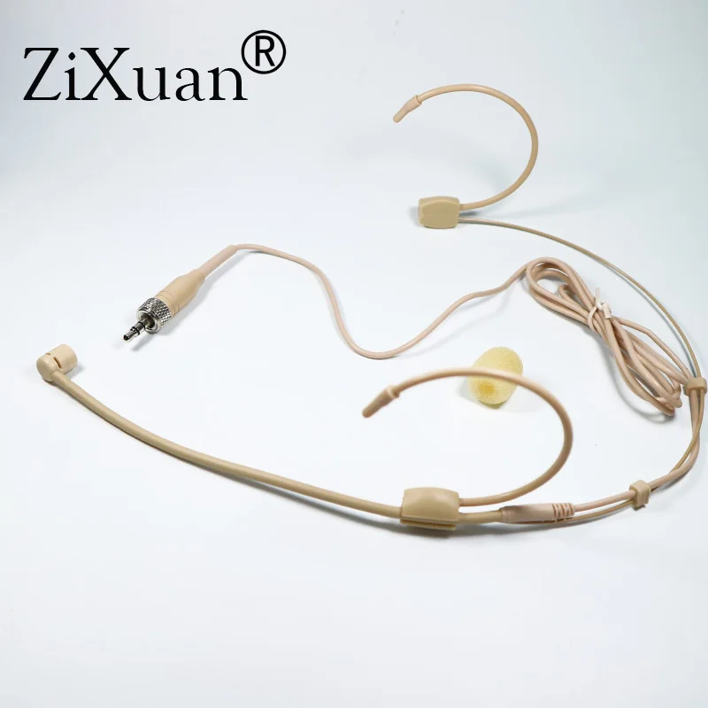 Headband Head Wearing Unidirectional Microphone for Shure Sennheiser AKG MiPro Audio Technica 4Pin 3Pin TA4F 3.5mm Lock