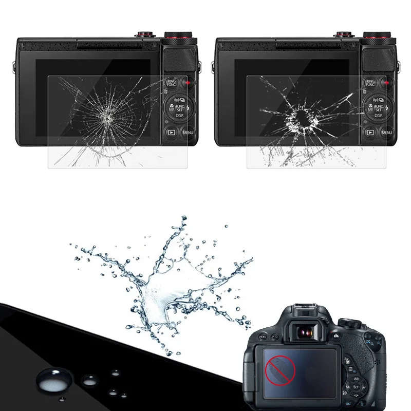 واقي للشاشة من الزجاج المقسى للكاميرا لـ Canon 1ds Mark III 5D Mark II 5Ds Mark Iv 5DS 6D Mark II