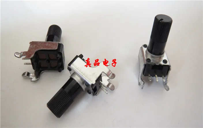 A203 RK09 imported Taiwan Fuhua A20K horizontal single with bracket volume potentiometer handle length 13MM switch