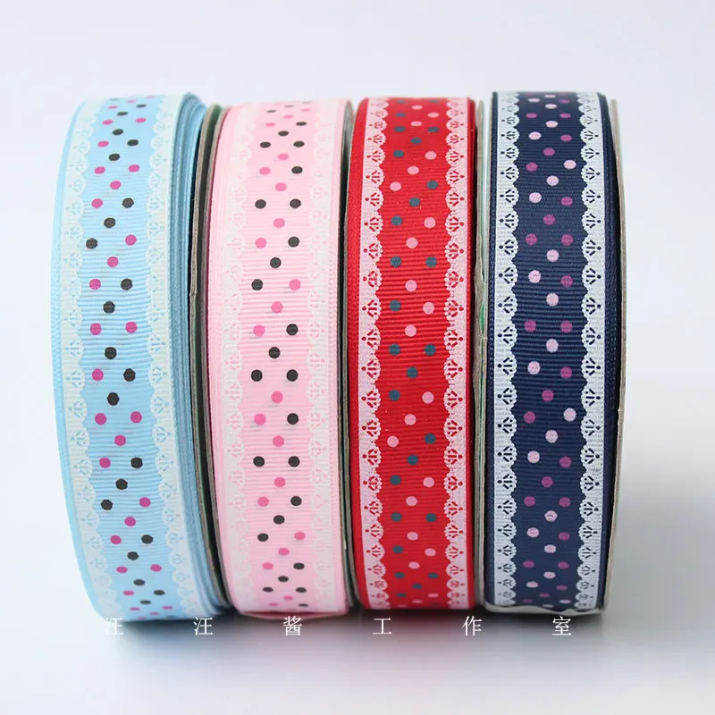 High quality Design Mix 4 color Ribbon For Diy Handmade Gift Craft Packing Hair Accessories Wedding Materials Package ribbon