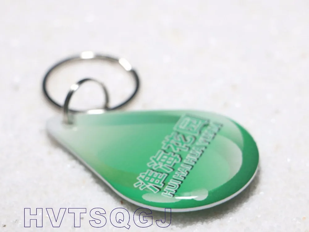 High quality Fashion irregular Free Shipping100pcs rfid epoxy card of em4100/4102 chip inside of 125khz frequency