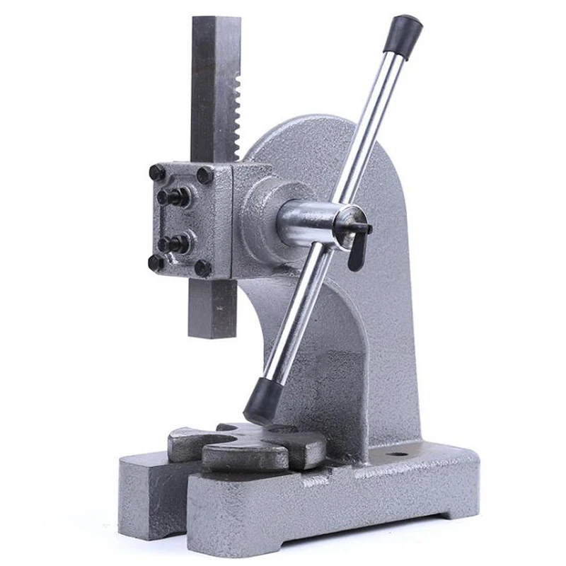 

1Ton Hand Punch Press Machine 10Kn Hand Press Machine Manual Desktop Metal Arbor Press Tool for gear and shaft sleeve disassemby