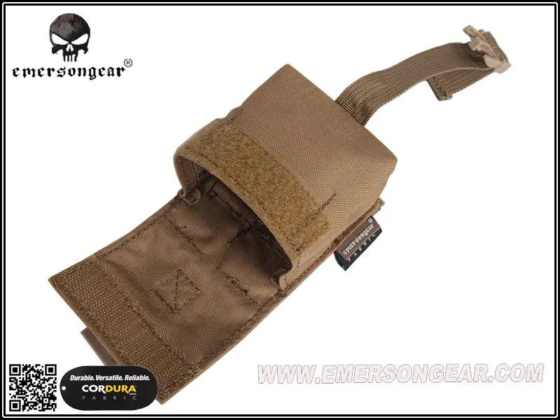 Emersongear-LBT Style Single Frag Grenade Pouch, Airsoft Combat Molle, EM6369