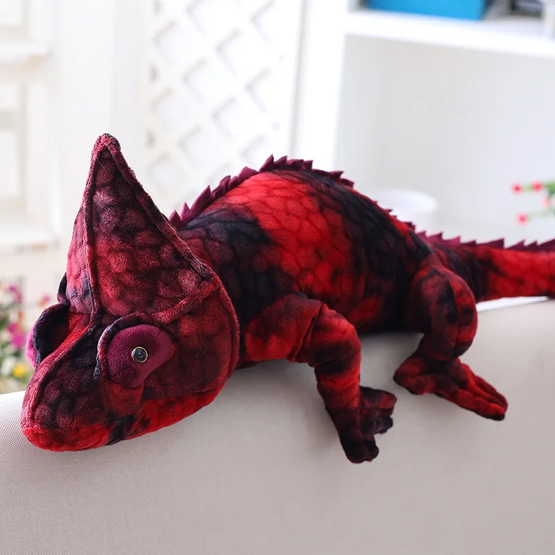 1 PC 70 ซม./100 ซม.จําลอง Chameleon Plush ของเล่นสร้างสรรค์การ์ตูน Chameleon ตุ๊กตาสัตว์ตุ๊กตาเด็ก Appease ของเล่นเด็กนําเสนอ