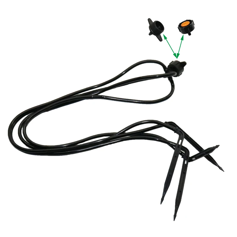 

30 Sets Of Curved Arrow Garden Drip Watering System Greenhouse Plants Garden Sprinkler Irrigation Products Splitter Device