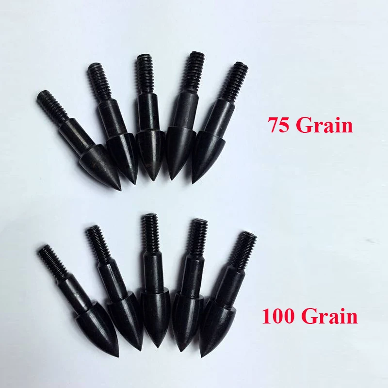 Jagd Bogens chießen 12 Stück Pfeil Zielpunkt 12 Stück Einsatz für ID 6,2mm Pfeils chaft Compound Recurve Bogen