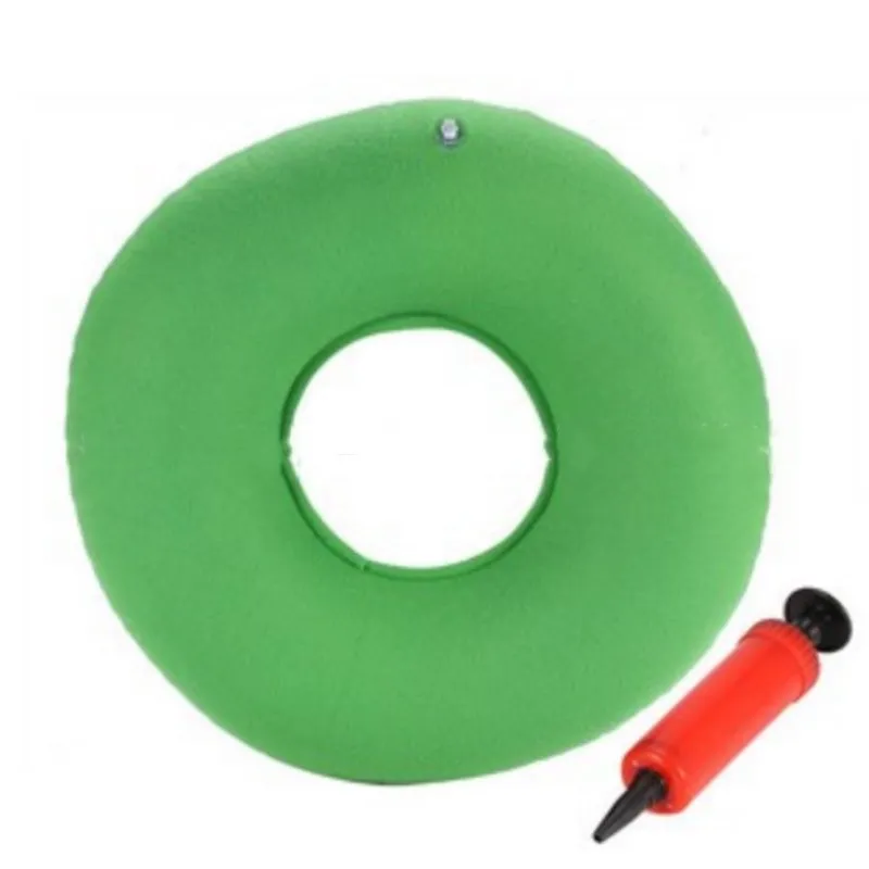 Inflatable Vinyl Ring Round Seat Cushion Medical Hemorrhoid Pillow PVC airbags Inflatable Seat Pad Effective prevent decubitus