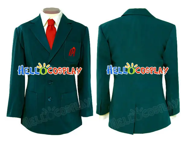 Haruhi Suzumiya School Uniform Boy Kyon Cosplay Costume H008