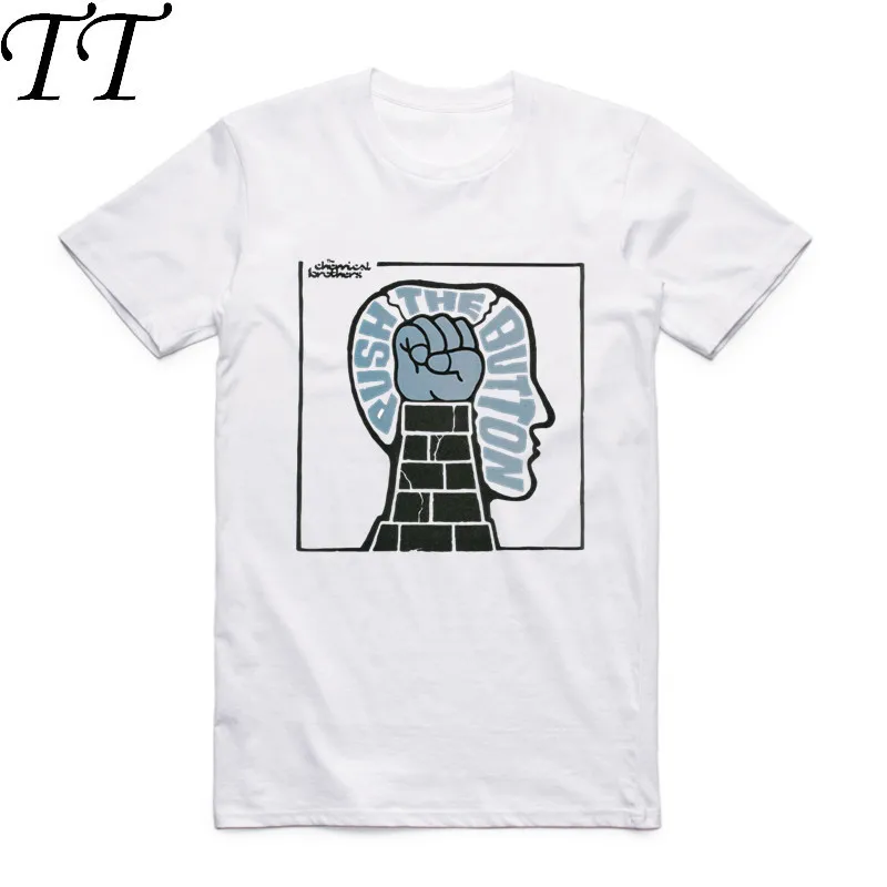 2019 S-XXXL Men Women Print The Chemical Brothers Fashion Music T Shirt Short Sleeve O-Neck Summer Hip Hop T-shirts