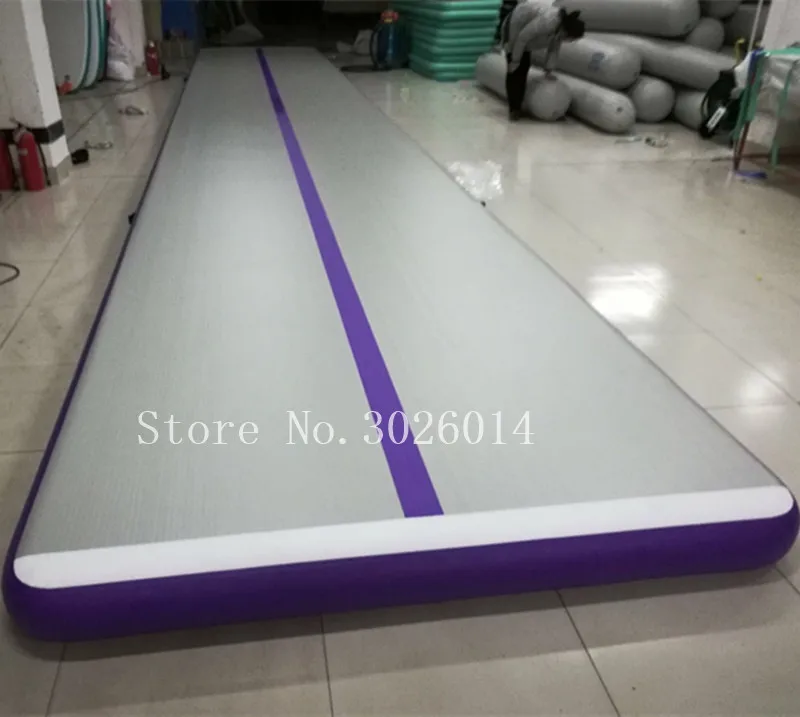 600x100x20 ซม.Inflatable Air Track/Air Tumbling Mats Inflatable Gym Air Track ขายฟรีปั๊มไฟฟ้า