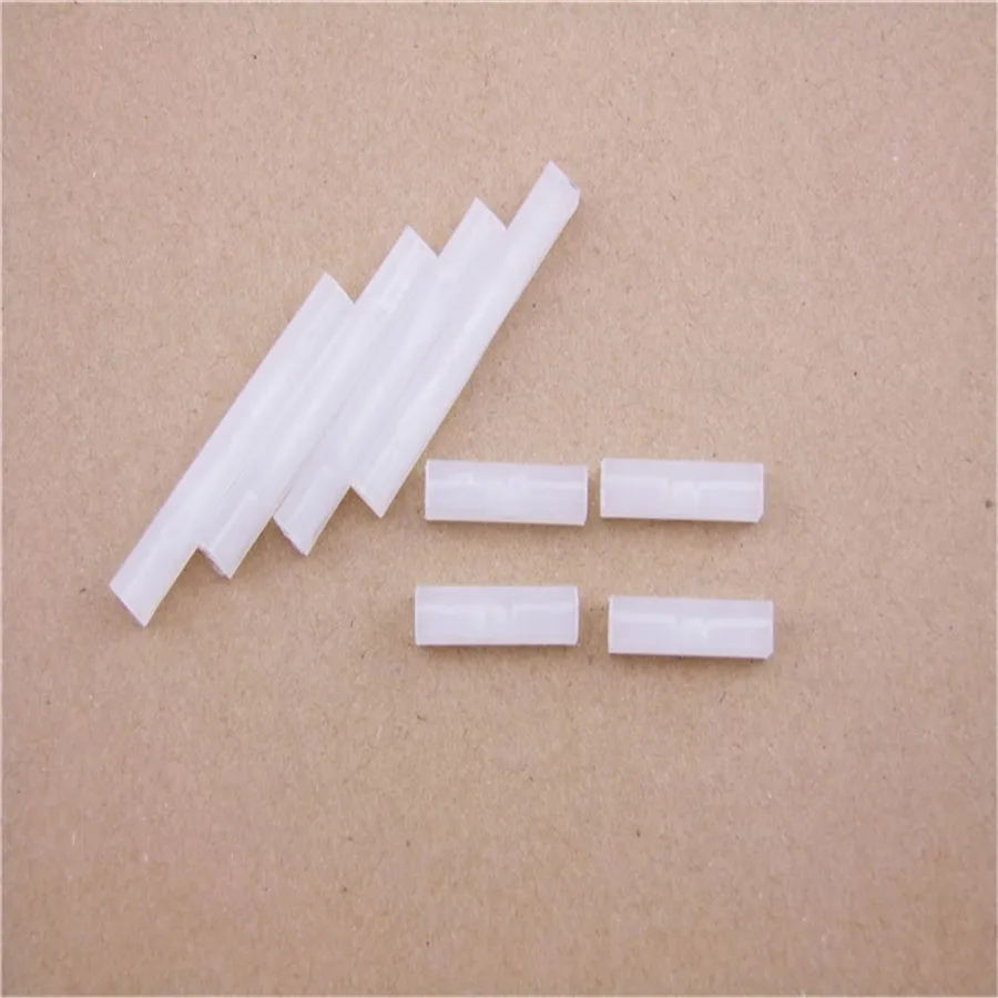 10pcs/pack K867 Transparent or White 20/40mm Plastic Square Column DIY Model Car Body Shore Plastic Stud Tools PARTS