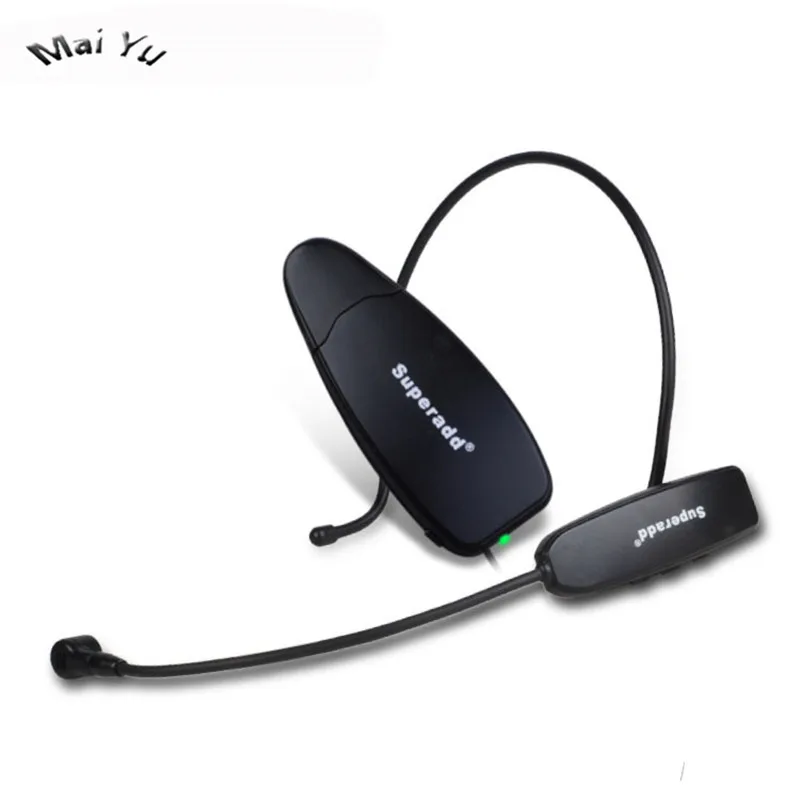 Mobile Phone UHF Live Microphone Computer Headset Wireless Meeting Microfone for Amplifier etc Video Showing Microphones