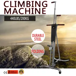 NEW Fitness Equipments Climber Vertical Stepper Exercise Fitness with Monitor & Manual Sealed Home Fitness Steppers Freeshipping