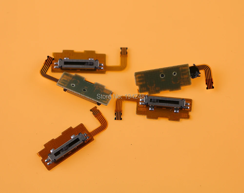 2 uds nuevo para Nintendo 3DS XL LLRreplacement volumen interruptor deslizante botón Flex Cable