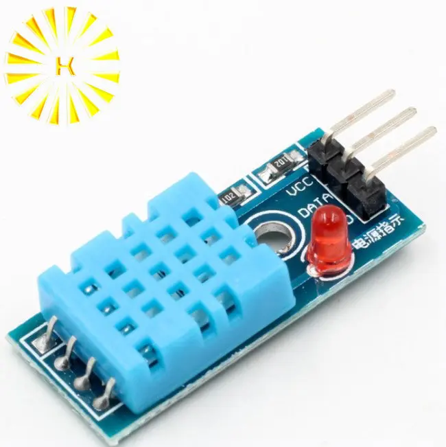 Smart Electronics DHT11 Temperature And Relative Humidity Sensor Module for arduino DIY KIT Connector