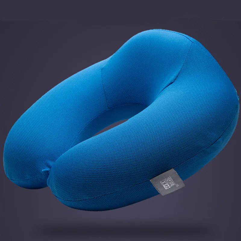 New Neck travel pillow Massager orthopedic pillow Slow Rebound Memory Foam home office  Airplane Car travel Health Care