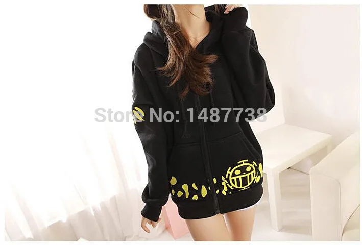 One Piece Hoodies Trafalgar Law Clothing Sweatshirt Cosplay Costume Hoodie For Unisex