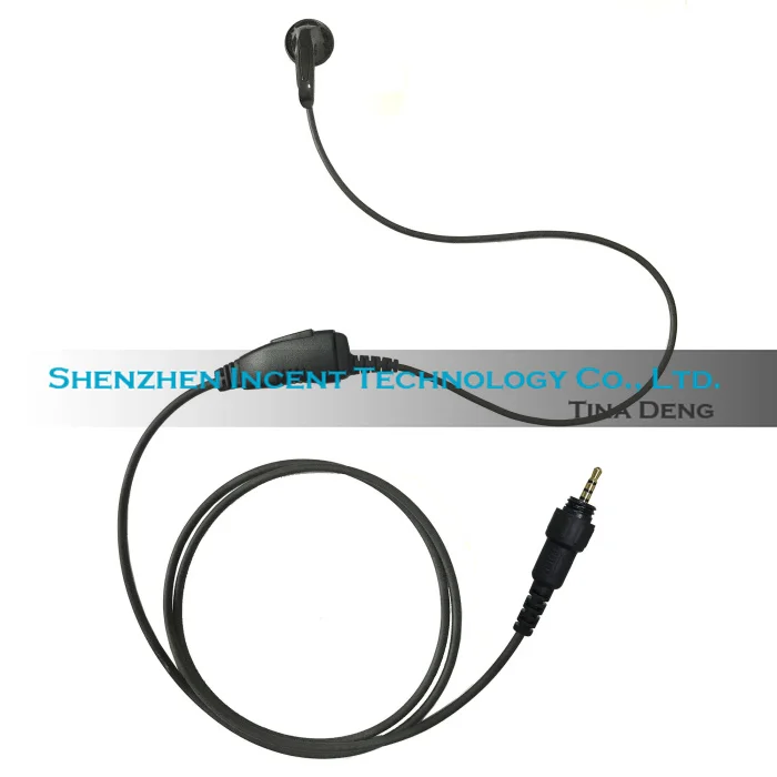 

VOIONAIR 2pcs/lot Ear Bud Earpiece Earphone Headset PTT Mic for Motorola CLP1010 CLP1040 CLP1060 CLP446