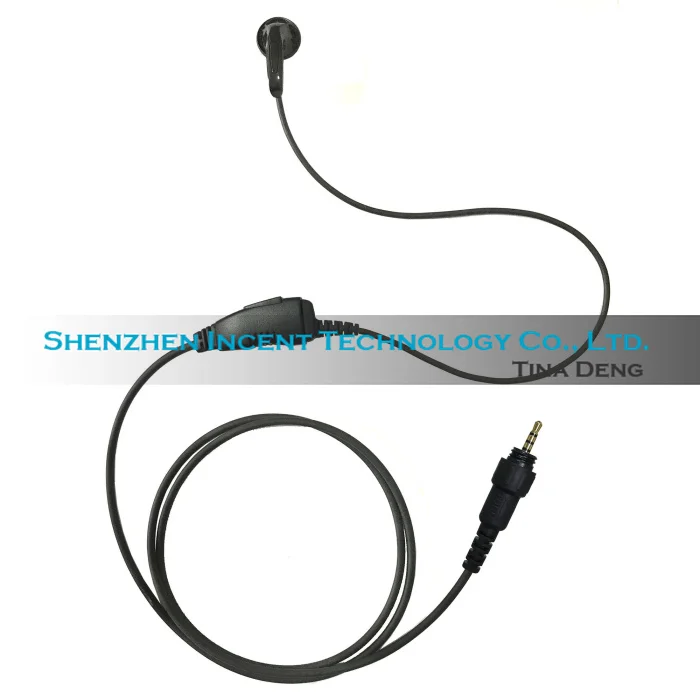 

VOIONAIR 5pcs/lot Ear Bud Earpiece Earphone Headset PTT Mic for Motorola CLP1010 CLP1040 CLP1060 CLP446