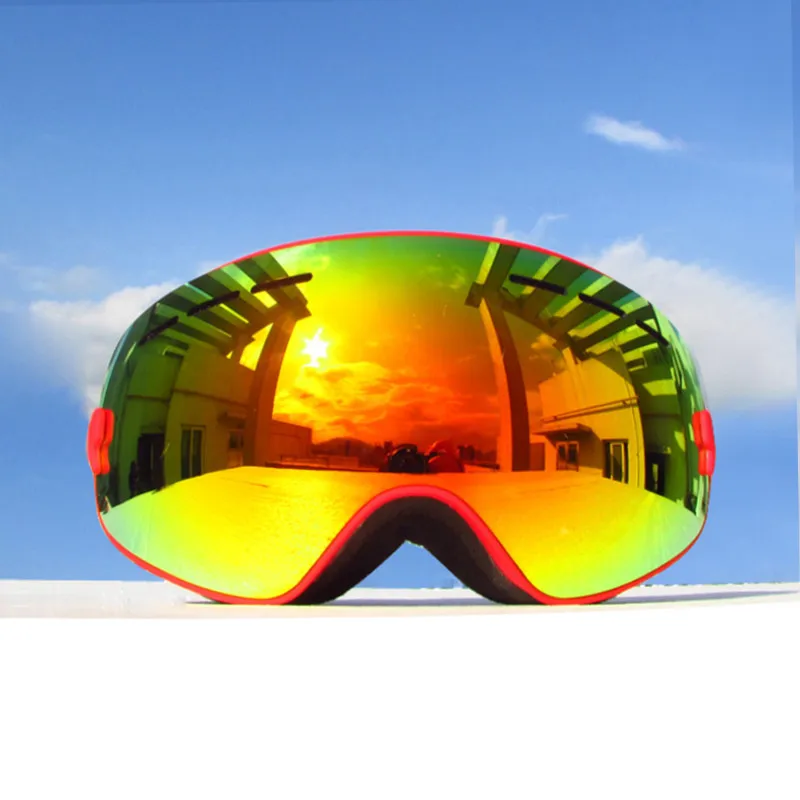 Prévention Jcorde I-Lunettes de ski pour jeunes garçons et filles de 4 à 16 ans, avec protection UV 100%