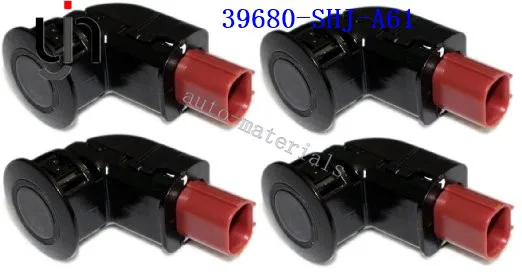 4pcs Parking Sensors 39680-SHJ-A61 for Honda CRV Black white silver free shipping Auto Sensors, Ultrasonic Sensor, Car Sensor