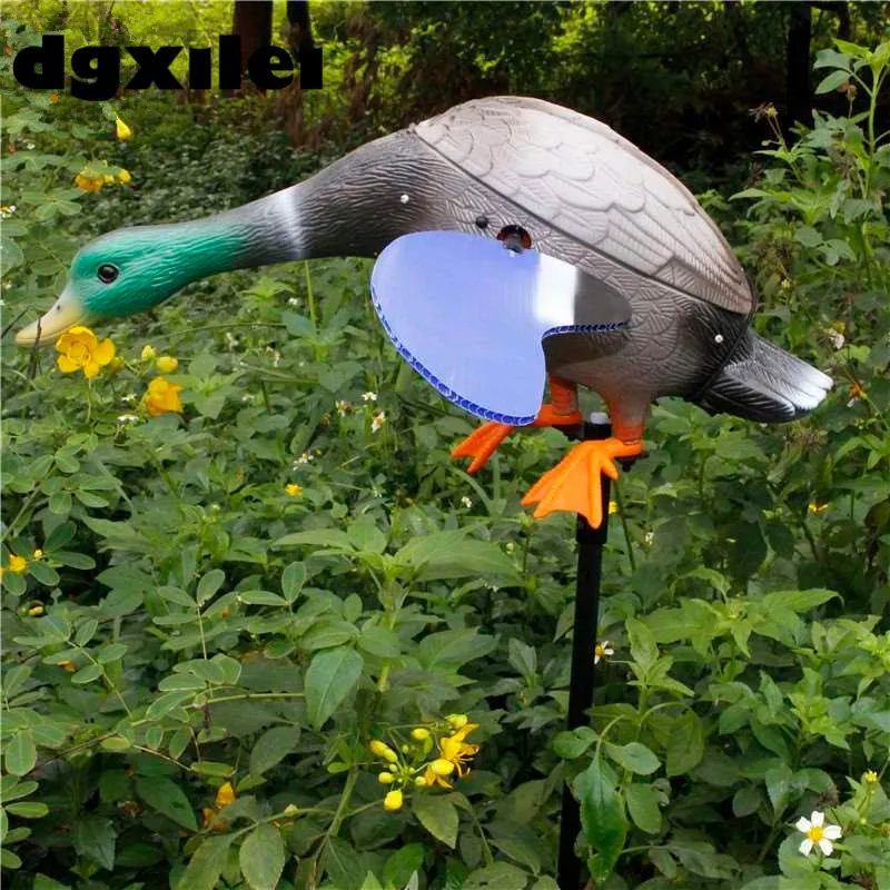

Dc 12V Plastic Motorized Hunting Decoy Duck With Remote