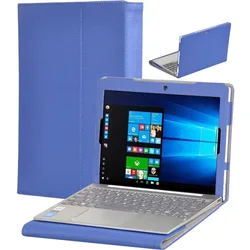 The Newest Litchi Pattern PU Leather Folding Folio Case for Lenovo MIIX 320-10ICR Host and Keyboard for 10.1'' Tablet Cover Case
