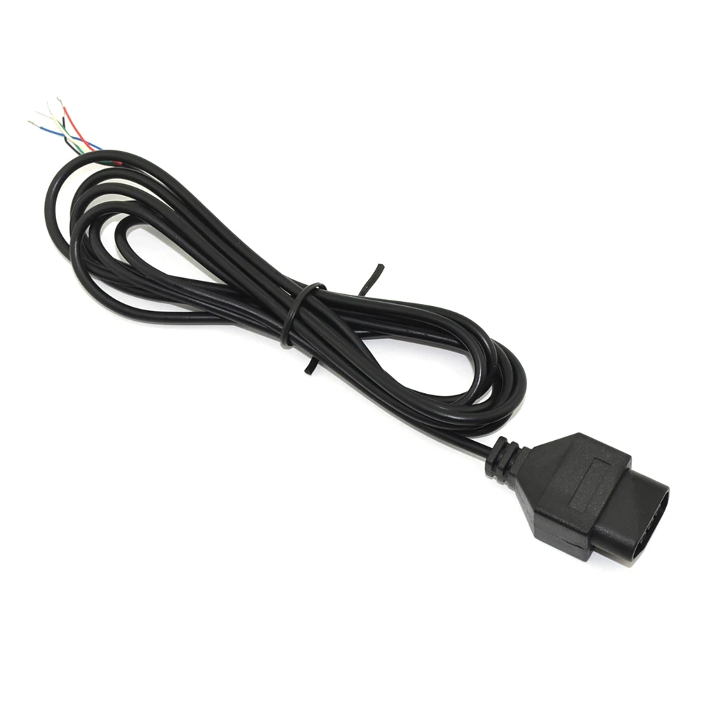 Cable de repuesto para controlador de juego N E S, piezas de reparación, 10 piezas