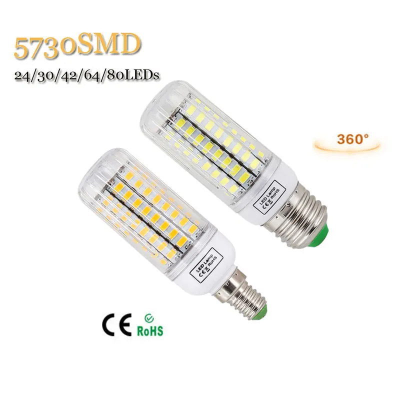 E14 e27 smd (лампа, 220, светодиодная, 5730) купить от 85,00 руб. Осветительные лампочки и трубки на 1rub.ru