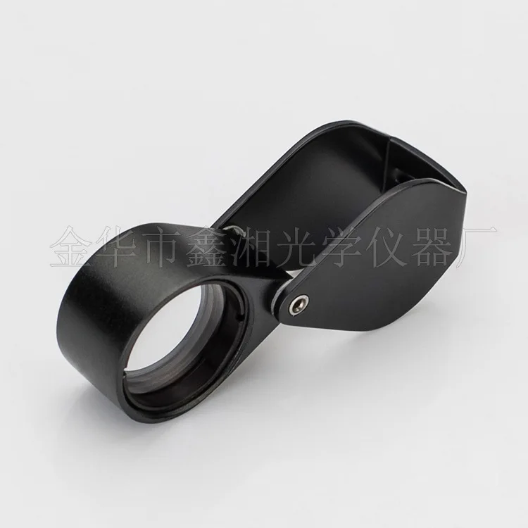 10 volte 18mm giocattoli regalo in metallo filtro giadeite tascabile lente Super lente d'ingrandimento gioielli gemma identificazione lente d'ingrandimento lente d'ingrandimento