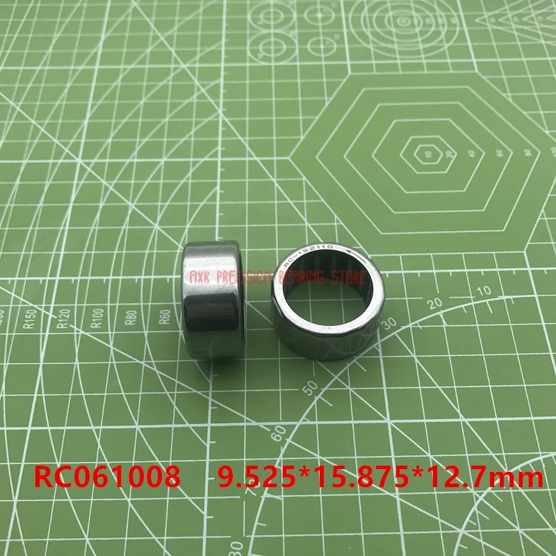 Rc061008 Inch Size One Way Drawn Cup Needle Bearing 9.525*15.875*12.7 Mm ( 2 Pcs ) Cam Clutches Rc 061008 Back Stops Bearings