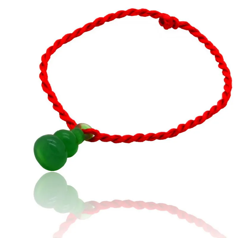 2 Pcs/lot Adjustable Handmade Red Rope Lucky Bracelets For Woman Men Charm Leather Bracelet Bangles Fashion Casual Jewelry