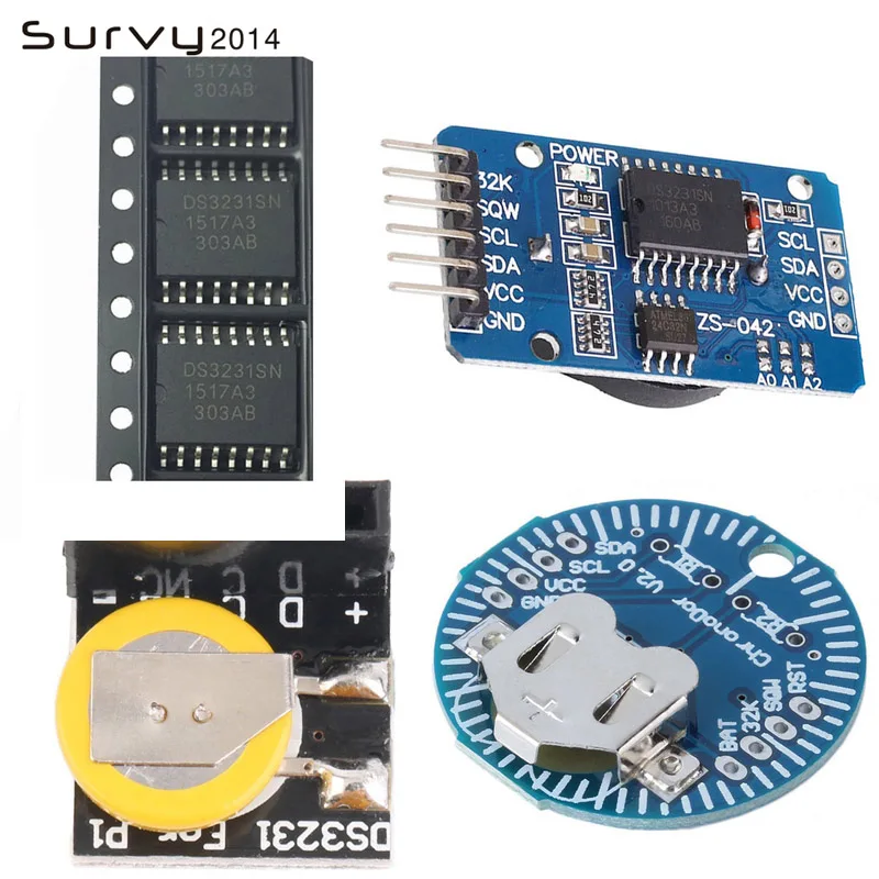 DS3231/DS3231SN Module 3.3V/5V RTC I2C Real Time Clock Module for Arduino