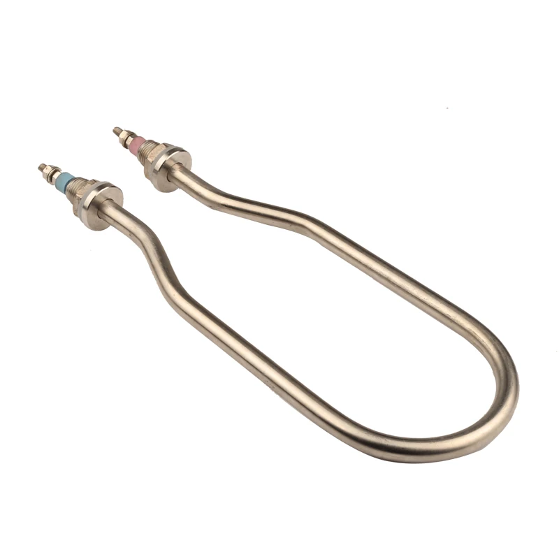 2KW 220V Bottle Shape Electric Heat Pipe for Insulation Barrels 8mm Stainless Steel 304 Heating Tube for Radiator Heats