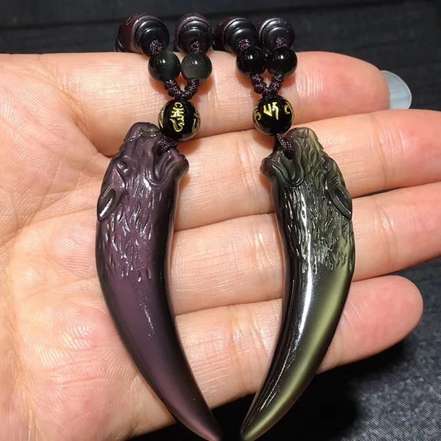 

Радужный глаз, резьба по обсидиану, голова волка, обдидиан, амулет, кулон, бесплатное ожерелье, обсидиан, благословение, счастливый кулон, мужские ювелирные изделия