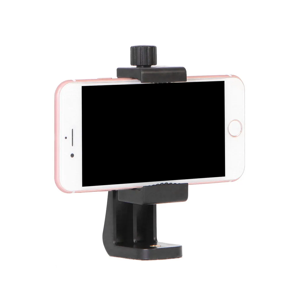 Универсальный мобильный телефон держатель с подставкой 360 градусов вращение мини легкий Настольный штатив крепление адаптер Комплект с 1/4 резьбовым отверстием
