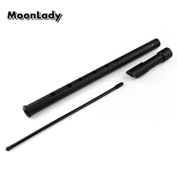 Black ABS Plastic Flute C/D Key Whistle Ireland Traditional Musical Instrument Irish Whistle Flute Woodwind Instrument Flute