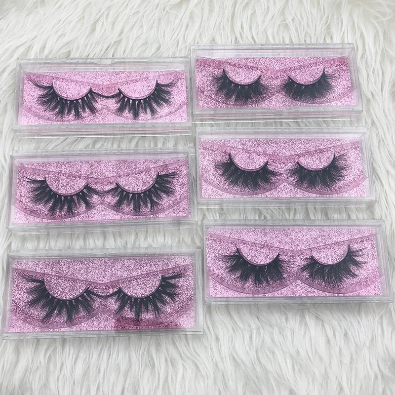 Mikiwi หนายาว5D Mink ขนตายาวขนตา Mink ธรรมชาติ Dramatic Volume Eyelashes 3d ขนตาปลอม