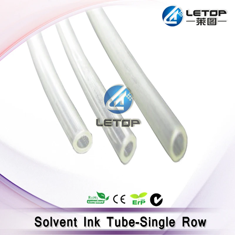 50m/lot Solvent/Ecosolvent Ink Supply Tube,Damper/Capping Top DX4/DX5,3*2mm Single Line,Transparent