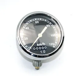 120 km Ural CJ-K750 M72 retro round speedometer original style install at headlight case For BMW R50 R1 R12 R 71