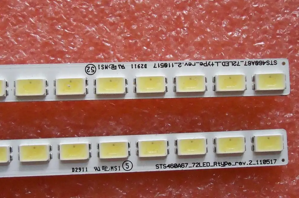FOR TCL L46V7300A-3D Article lamp LJ64-03342A STS460A67-72LED-RTYPE 1piece=72LED 506MM