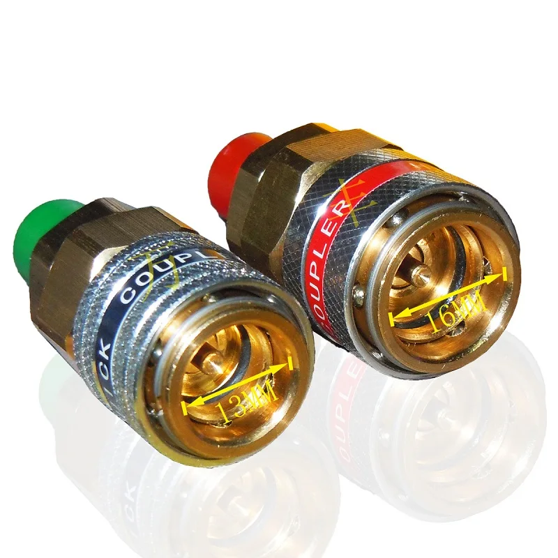 New R-134A A / C Automotive Quick Coupler Adapter Air Conditioning And Fluoride-Line Connectors High And Low Pressure Connector