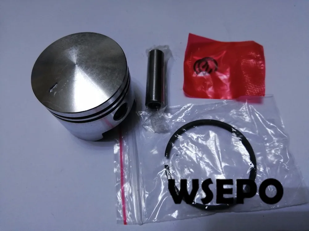 

Piston&Rings Kit with Pin and Circlip for 1E44F-5 44mm Dia. 52cc Small Gasoline Engine Applied for brush cutter/Hedge Trimmer