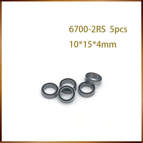 

5pcs 6700 6700RS 6700-2Z 6700Z 6700-2RS ZZ RS RZ 2RZ Deep Groove Ball Bearings 10 x 15 x 4mm High Quality