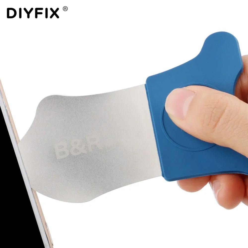 DIYFIX أداة افتتاح الهاتف بطاقة رقيقة جدا آيفون باد سامسونج شاشة LCD الغطاء الخلفي بطارية تفكيك أداة إصلاح