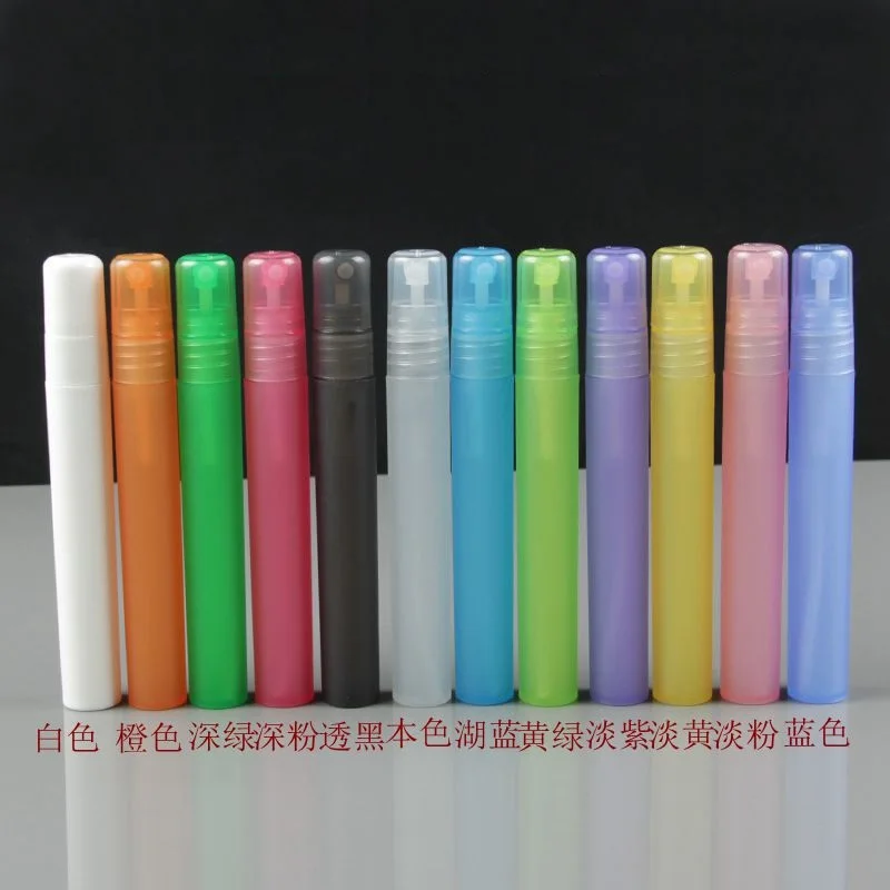 

10 colors 10ml mist perfume sprayer bottle can used for perfume atomizer or perfume packaging