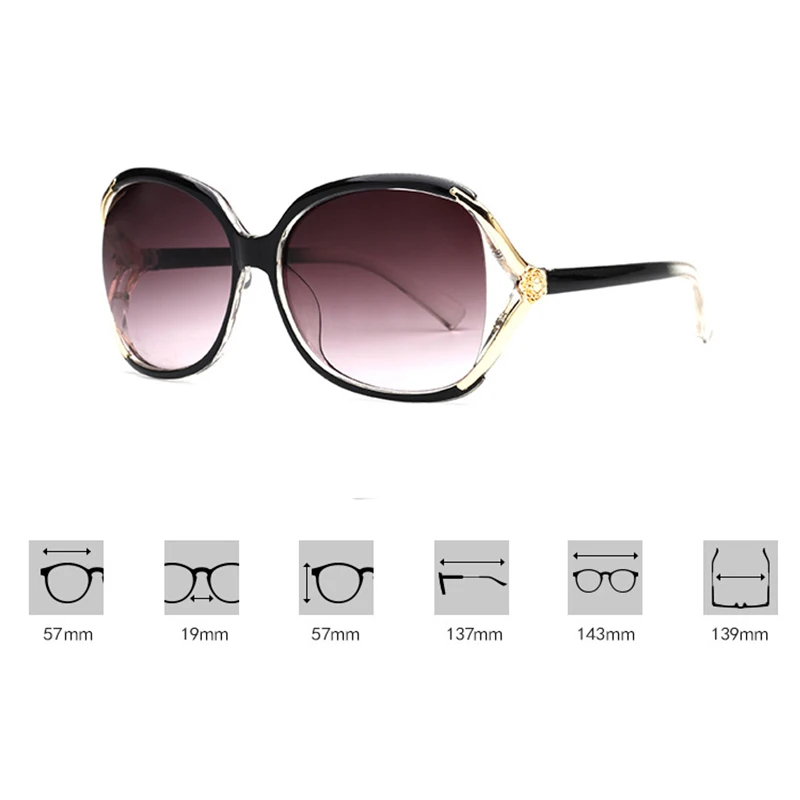 Psacss NEW Oval Vintage Sunglasses Women 2019 Brand Designer Female Elegant Outdoor Retro Sun Glasses lunette soleil femme UV400