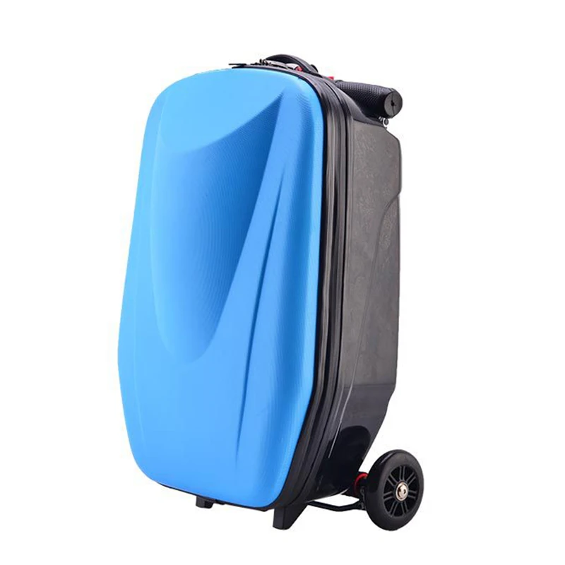 Imagem -03 - Extrusão Bagagem Mala para Meninos Scooter Mala Cool Trolley Case Bagagem de Viagem de Negócios Boarding Box Moda 100 pc 21 in Estudantes 3d